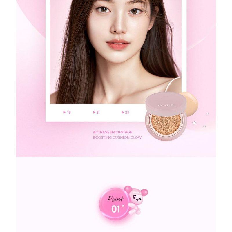 KLAVUU - Actress Backstage Boosting Cushion Glow - 3 Colors