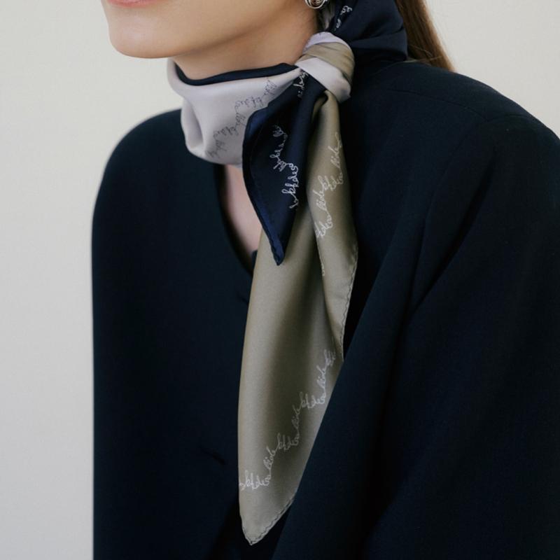 Bb De Soli De Silk Scarf  2color 