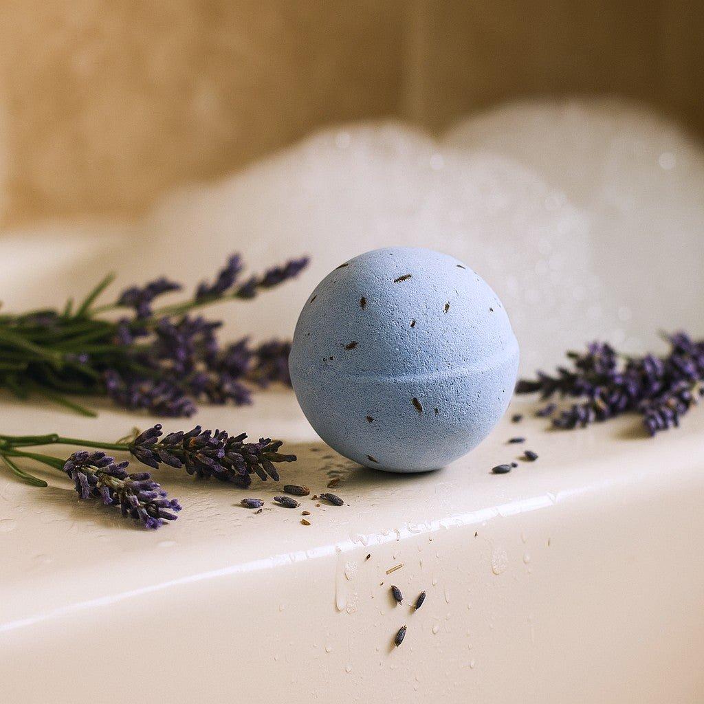 Lavender Bath Bomb With Seeds 180g