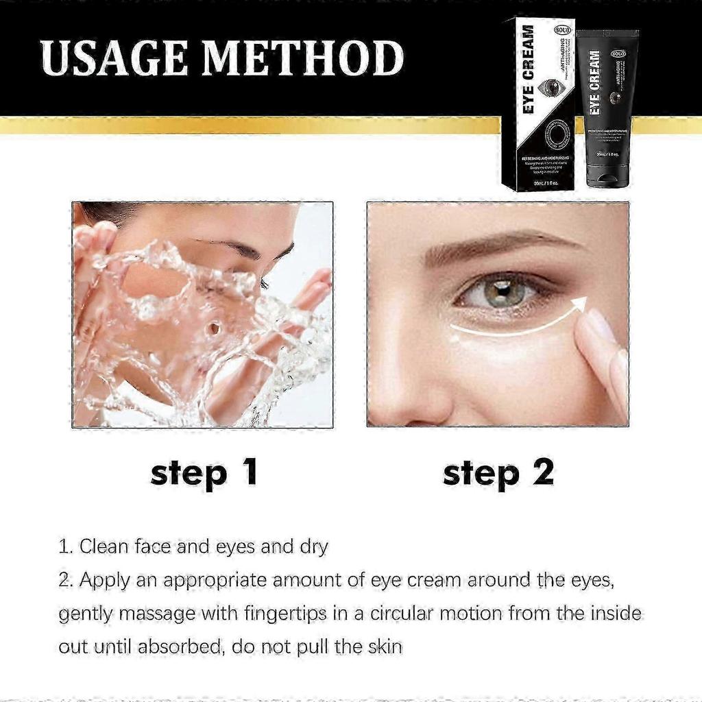 Eye Cream - Instant Tightening Eyelid Firming Cream for Anti-Aging Fine Lines & Under Eye Tightening