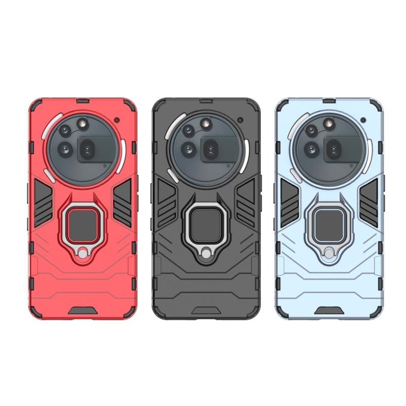 For Nothing Phone 3A Pro Case Cover Nothing Phone 3A Pro Capas PC Armor Holder Ring Magnetic Holder Fundas Nothing Phone 3A Pro