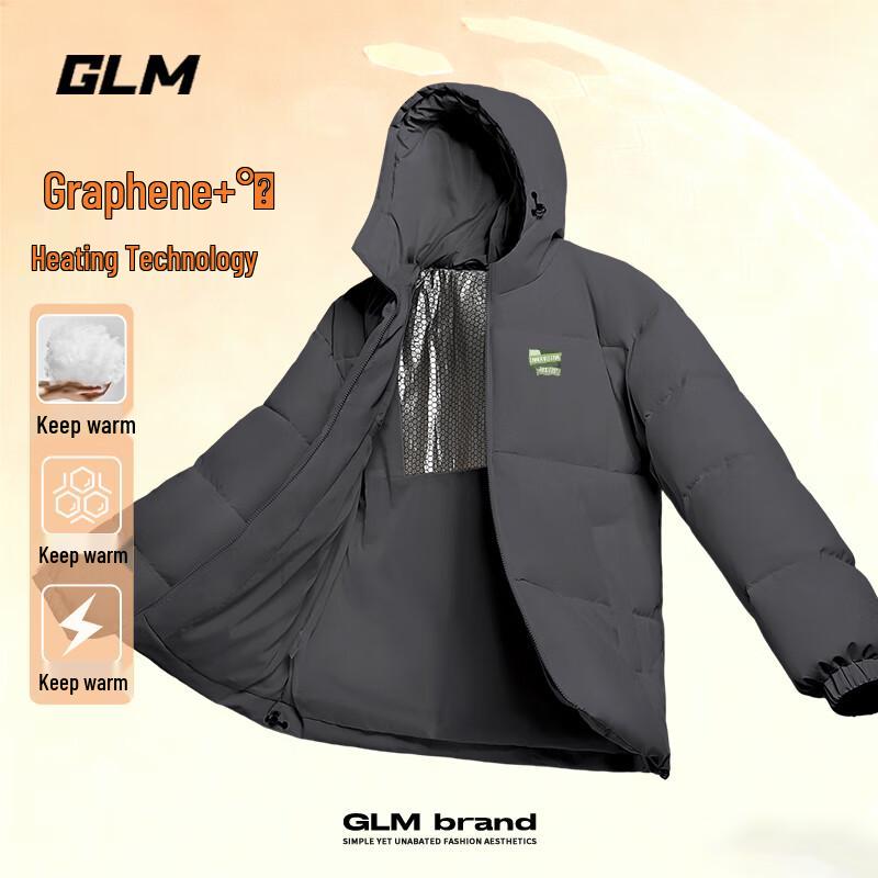 

GLM Men s Graphene Hooded Padded Jacket XL