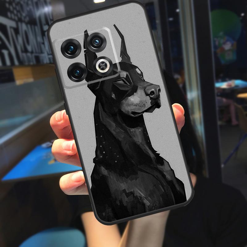 Animal Doberman Dog Funda For OnePlus 12 12R 13 R 11 9 10 Pro 8T 9RT 10T OnePlus Nord N20 N30 CE 4 2 3 Lite Case