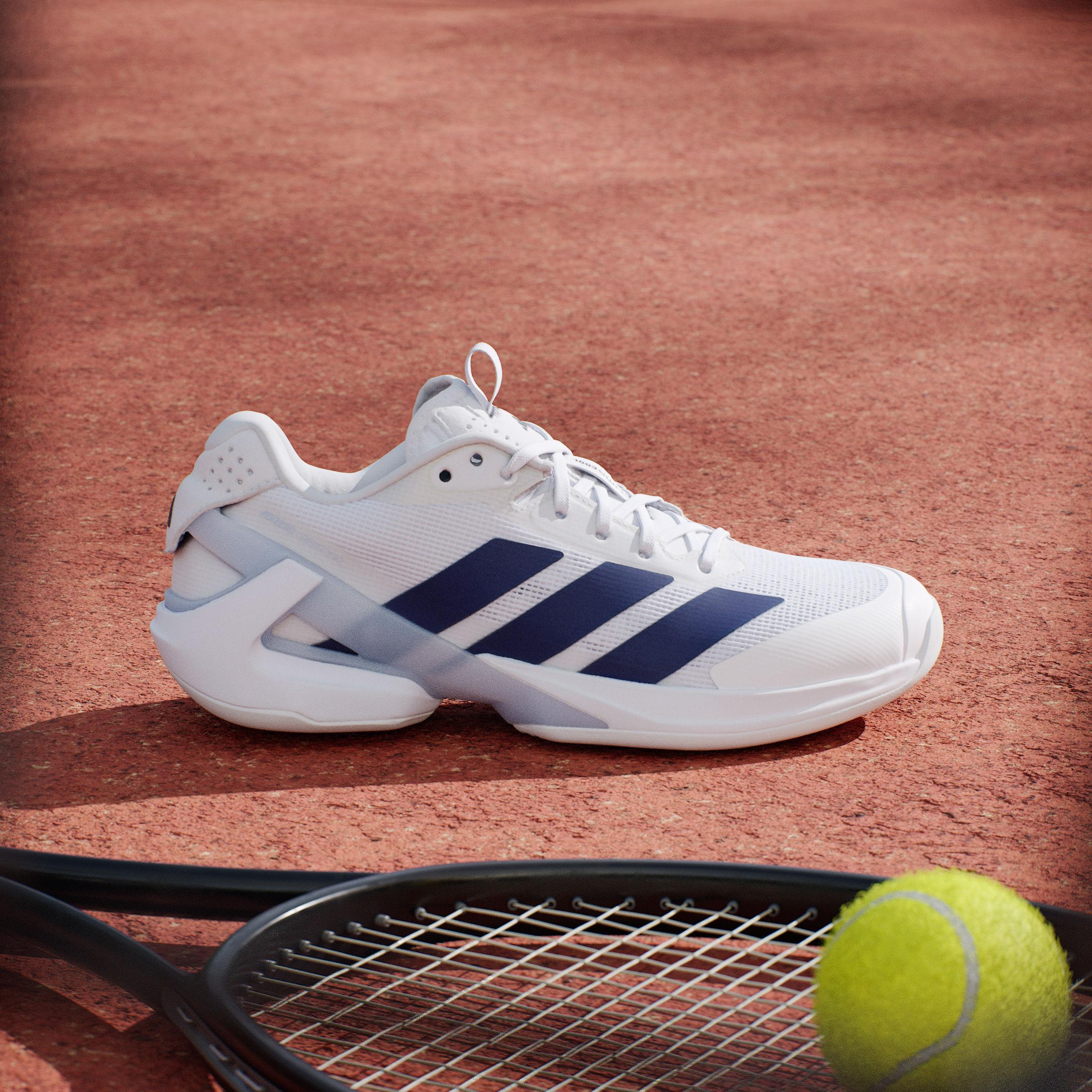 Adidas Adizero Ubersonic 5 Low top Tennis Shoes Women s White 38.5