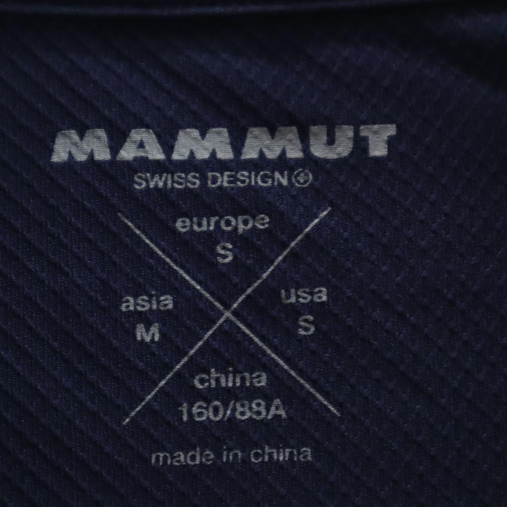 Ubrukt Mammut Performance Dry Halv Glidelås Bekledning M Marineblå Utendørs Kvinner Brukt