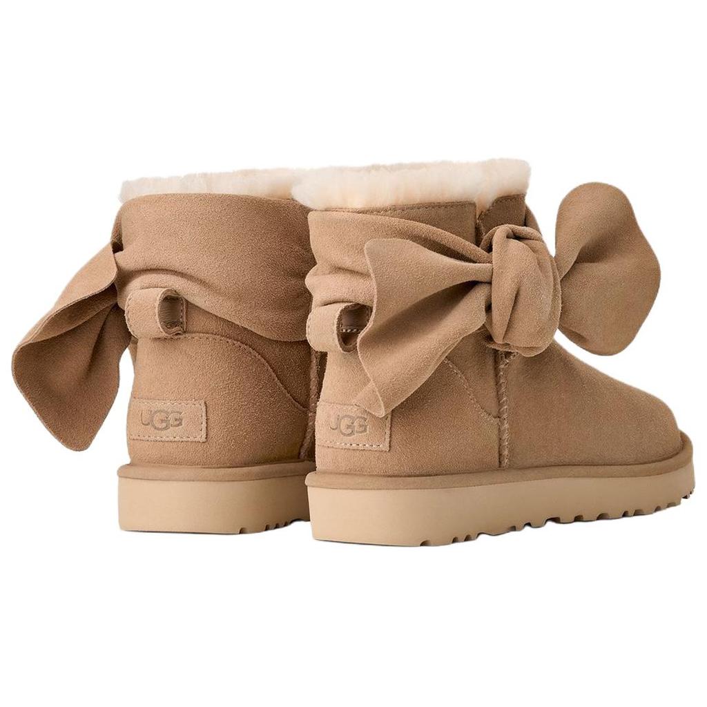 UGG Sneakers da donna Classic Mini Bow Sand Tan 1176310-SAN