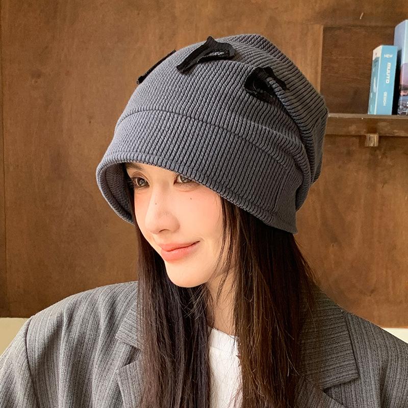 Letter Stack Hat Casual Windproof Hat Children's Autumn and Winter Warm Hat