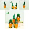 St. Patrick's Day Home Decor Handmade Gnomes Plush Toy Shamrock Faceless