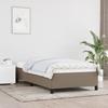Vidaxl Rama Łóżka Bez Materaca Taupe 90X200 Cm Tkanina
