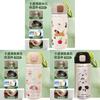 Cartoon Jump Lid Insulated Water Bottle With Stainless Steel Inner For Kids And Students