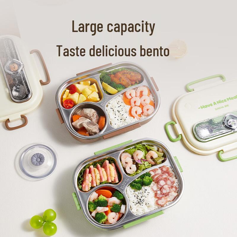 Suncha 316L Stainless Steel Insulated Microwaveable Lunch Box