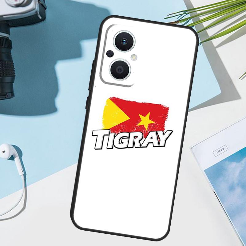 Tigray Flag Cover For OPPO Reno 14 F 12 11 10 13 Pro 11F 12F 13F 7 8 Lite OPPO Find X8 X6 X5 X9 Pro Case