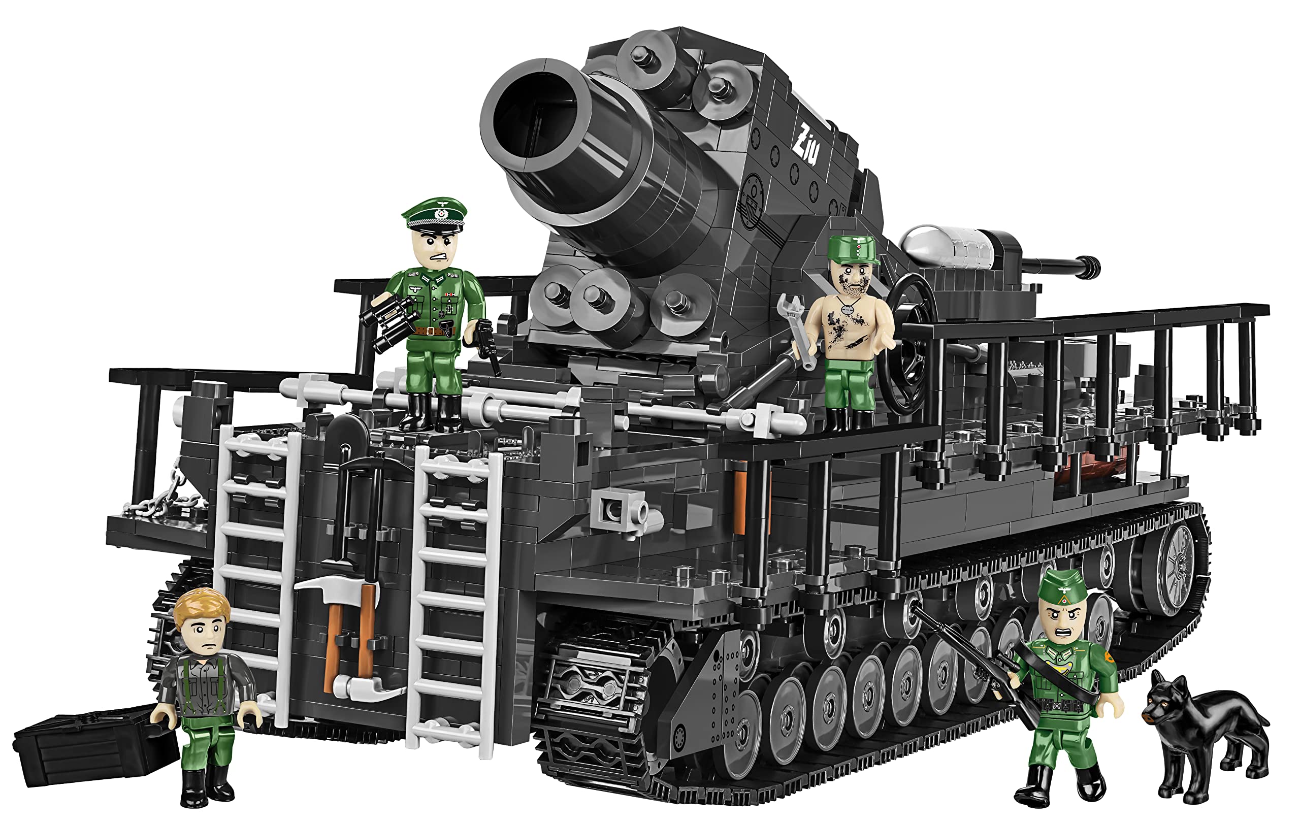 

Cobi Історична Колекція #2560 60см Самохідна мортира Карл (німецька армія) Масштаб 128