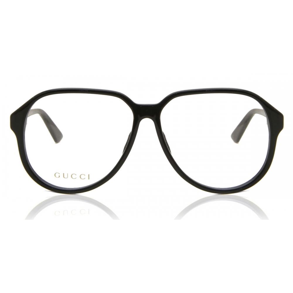 

Gucci Gg1036o 001 Men Eyeglasses Shiny Black/58