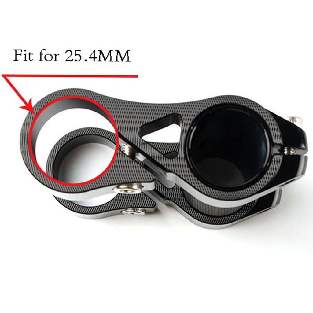 SENQI BMX Short Reach Lightweight Aluminum Alloy Adjustable Handlebar Stem for Folding Stem, Bicycles, 25.4mm (Red)