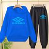 Kinderkleidung Buchstabe Marke Aufdruck Hoodie Pullover 3-12 Jahre Jacke Sweatshirt+Hose 2-teiliges Set Jungen Mädchen Freizeit Sport Jogginganzug