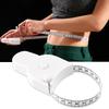 Mètre à ruban télescopique automatique de 1,5 m Mètre à ruban pour mesurer le corps Règle de couture Outils Rubans centimétriques pour mesure de corps Outil blanc