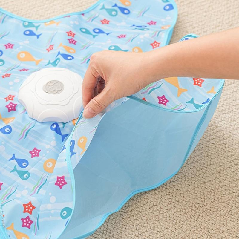 Electric Interactive Cat Play Mat Simulated Moving Prey Auto Modes Soft Plush Surface Toy for Indoor Cats Kittens