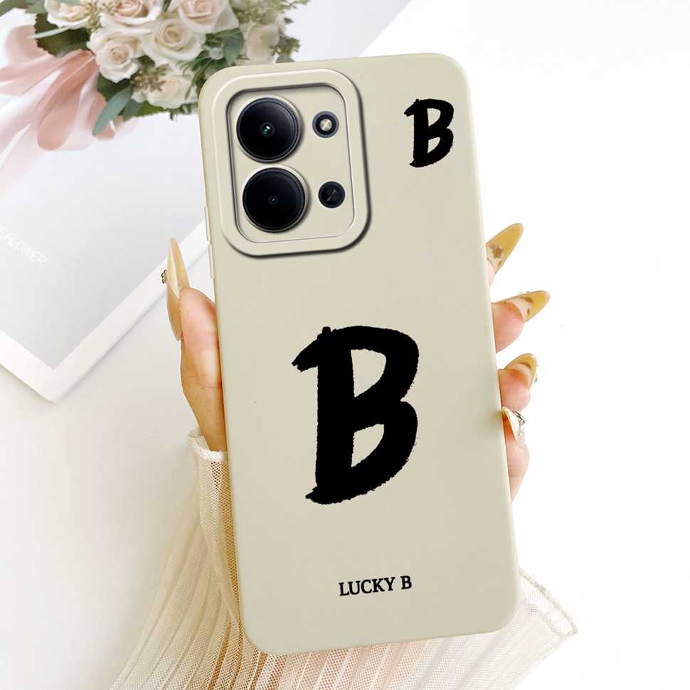 For Xiaomi Redmi 15C 5G Case Cover Lucky Letters Phone Case For Xiaomi Redmi 15C 15 C Redmi15C Redmi15 4G 5G Soft Fundas