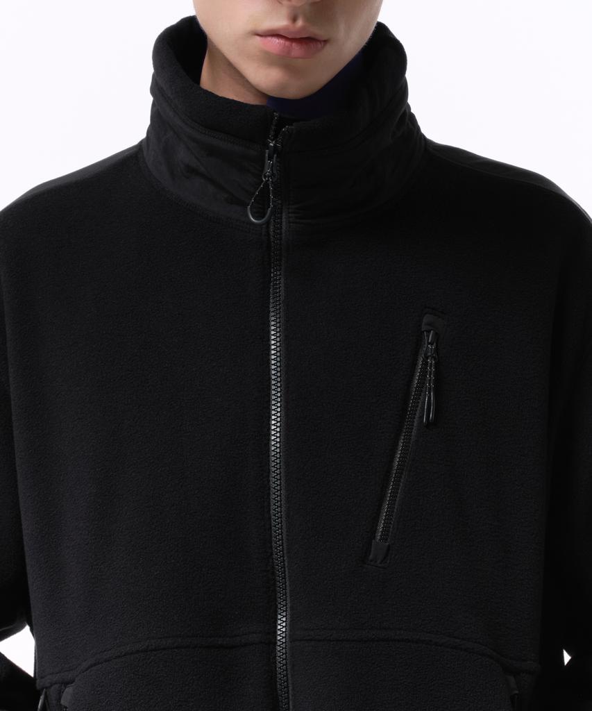Musinsa Standard [City Leisure] Polar Fleece High-Neck Jacket [Black]