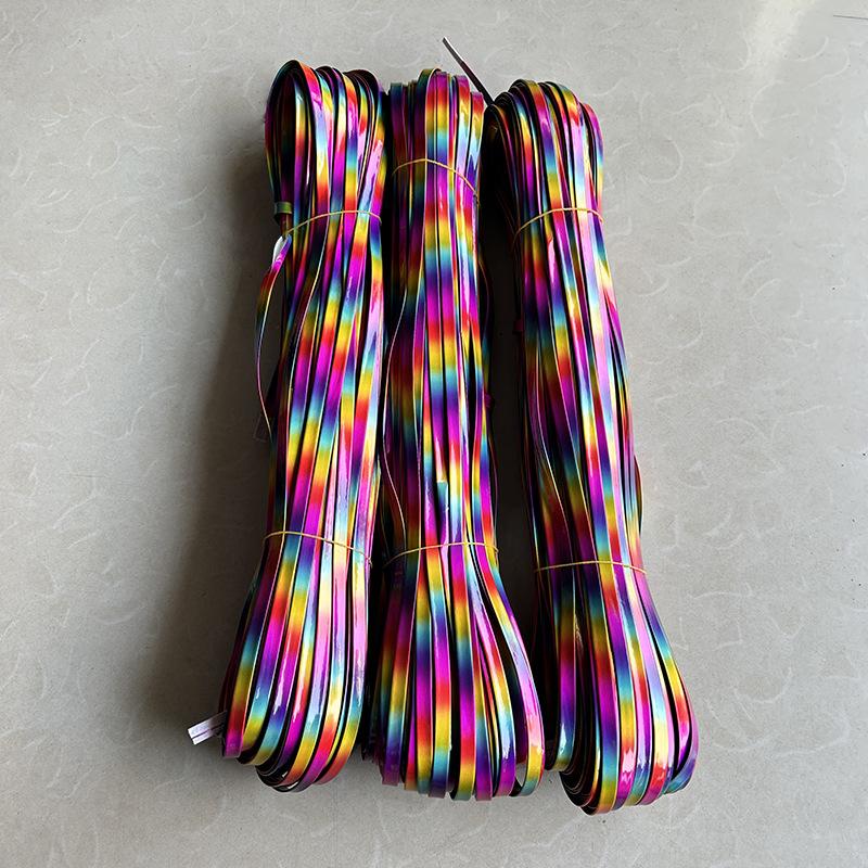 Wanzi Qianhong Pu Leather Pressing Diy Clothing Accessories Multicolored Leather Strip Luggage Accessories Pu Leather Colored Leather Rope 5mm