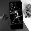 Rock Roll Skull Case For Xiaomi Redmi Note 14 13 Pro 9 10 11 12 Pro 10S 11S 12S Redmi 13C 10C 12C 14C Coque