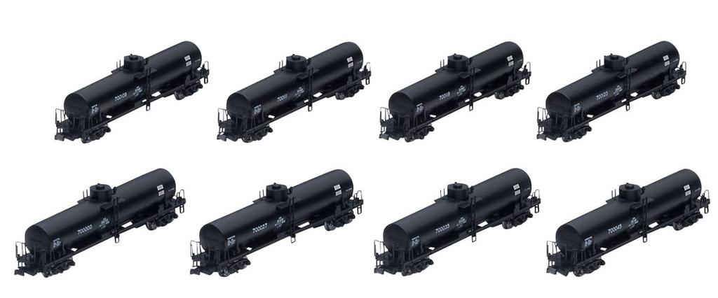 TOMIX N gauge privately owned freight car Taki 3000 type US tank car set 98747 model railroad freight car
