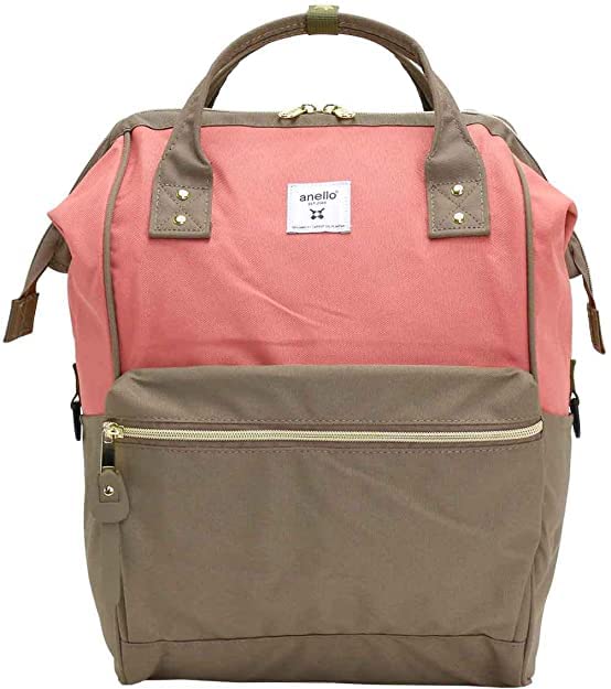 

Backpack Storage CROSS BOTTLE ATB0193Z Pink x Gray Beige [Anello] (R)/A4 Base/Water Repellent/Multi-storage/PC
