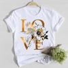 Short Sleeve Casual Tee Top Avocado Sweet Trend Style Shirt Lady Clothes Fashion Tshirt Summer Female T Women Graphic T-shirts