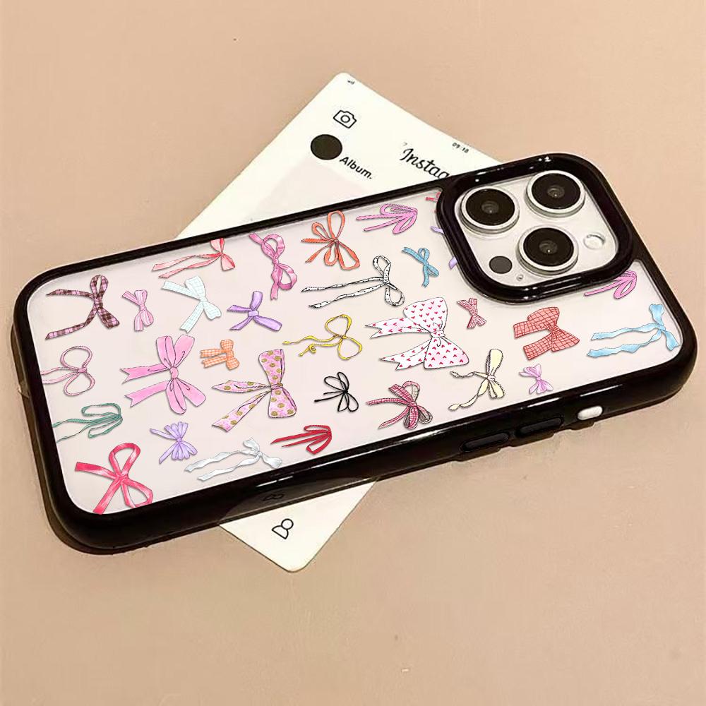 Acrylic Phone Case for iPhone 11 12 13 14 Pro 12 14 16 Pro Max for Samsung A16 A36 A56 S24 FE High-quality Painted Anti-fall Mobile Phone Case