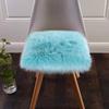 Fluffy Display Dressing Table Mat 45*45cm Shaggy Fur Rugs Sofa Pillow Cushion Chair Cover