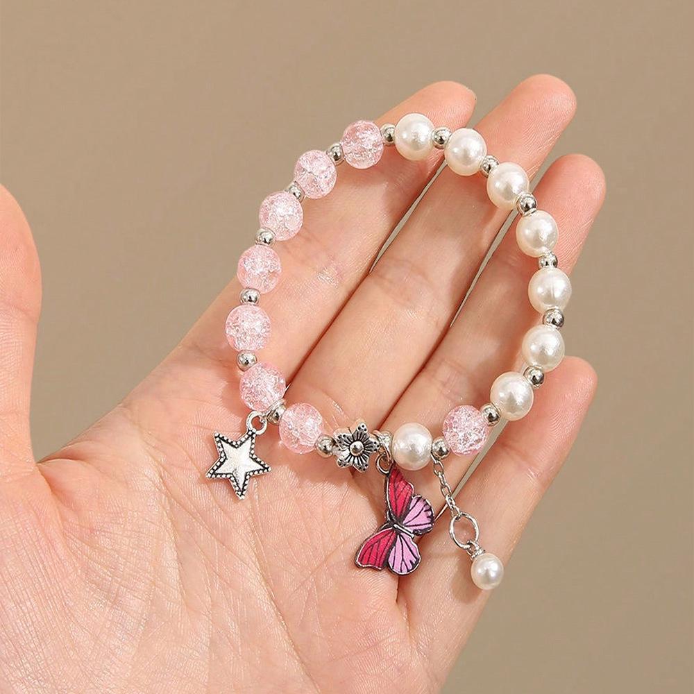 Kinder Perlen Schmetterlingsarmband - Studentisch, Kulturell & Kreativer Schmuck