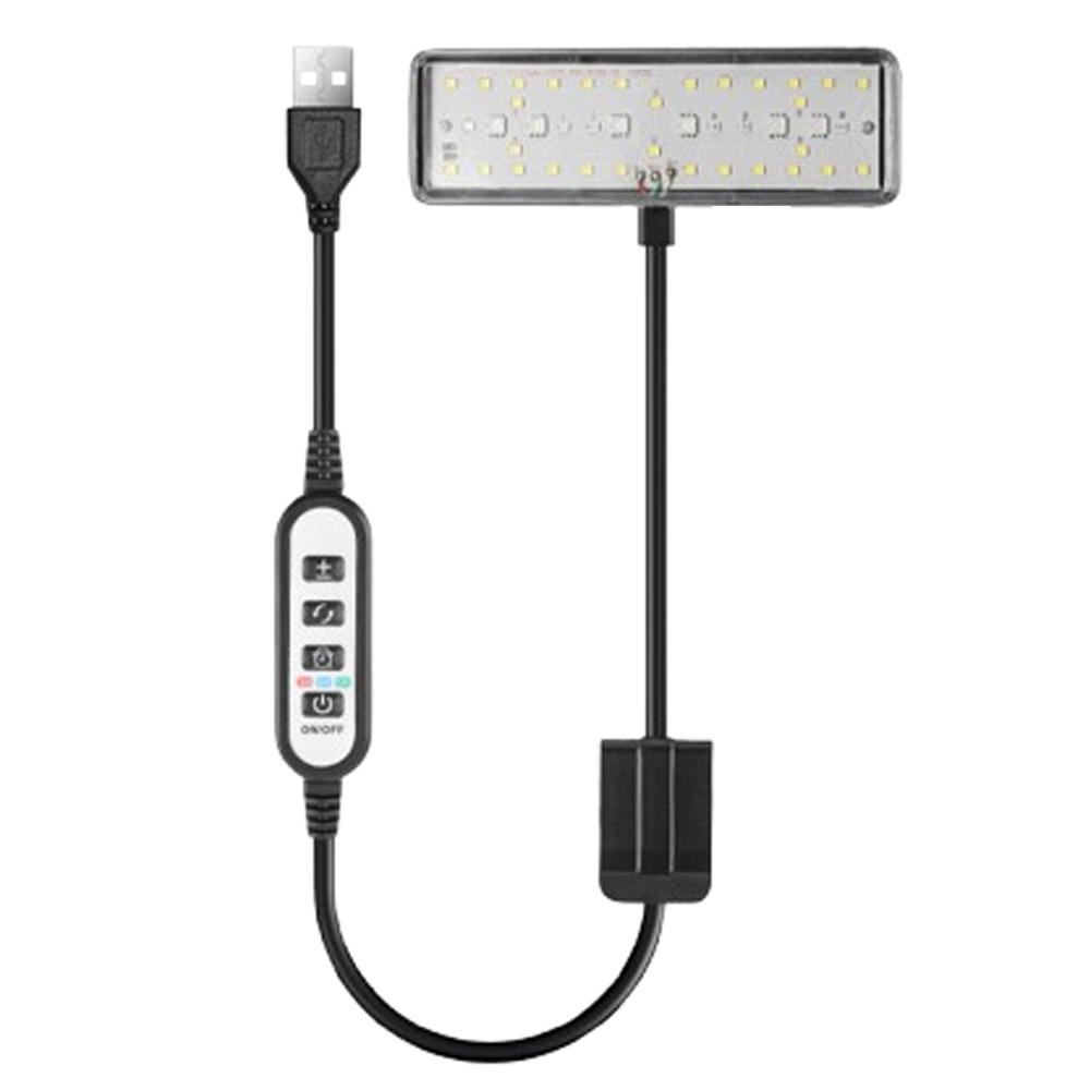 360° Rotatable Full Spectrum Grow Lamp Super Slim Aquatic Plant Lamp  Home Aquascaping