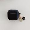 Flower Pendant Earphone Cover, Suitable for the New AirPods 4th Gen Protective Cover, Apple Earphones, Silicone AirPods 3