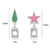 Hunter Anime Cosplay Poker Joker Ear Stud Earring for Hisoka Jewelry Accessories