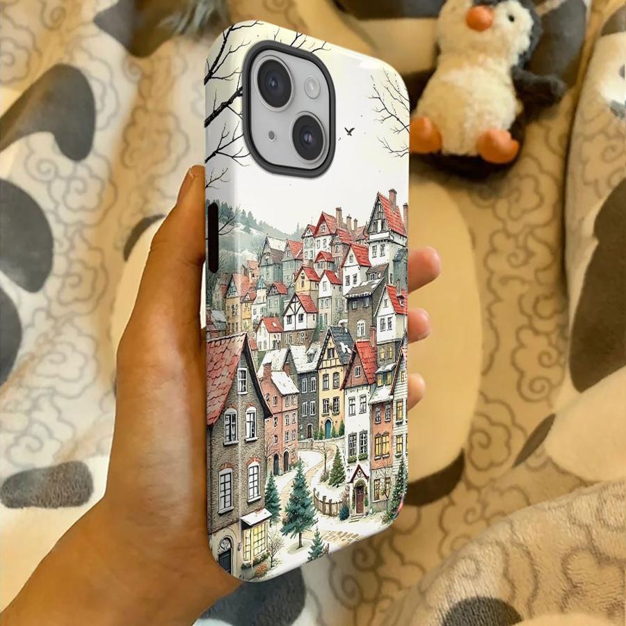 Phone Case for Xiaomi Redmi Note 14 Pro Plus 5G 14 4G Soft Cover Capa A Quiet Christmas Night