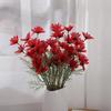 Artificial Flowers 5 Heads Faux Silk Wildflowers with Stems Fake Spring Flower Bouquet for Home Wedding Garden Vase Decor