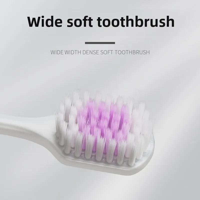 Szczoteczka do zębów Sam's Club dla par z miękkim włosiem i szeroką główką