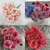 Bouquet Artificial Roses For Wedding Decor Photography Props And Styling Home