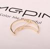 A028 Triangle Moon Circle Geometric Hair Clip - European & American Style Hair Accessories