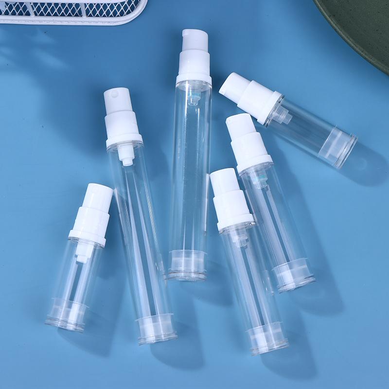 5/10/15ml Tragbare Vakuum-Pressflasche – Nachfüllbarer Mini-Sprühzerstäuber für Flüssigkeiten, Lotion, Make-up, Kosmetika und Parfüm