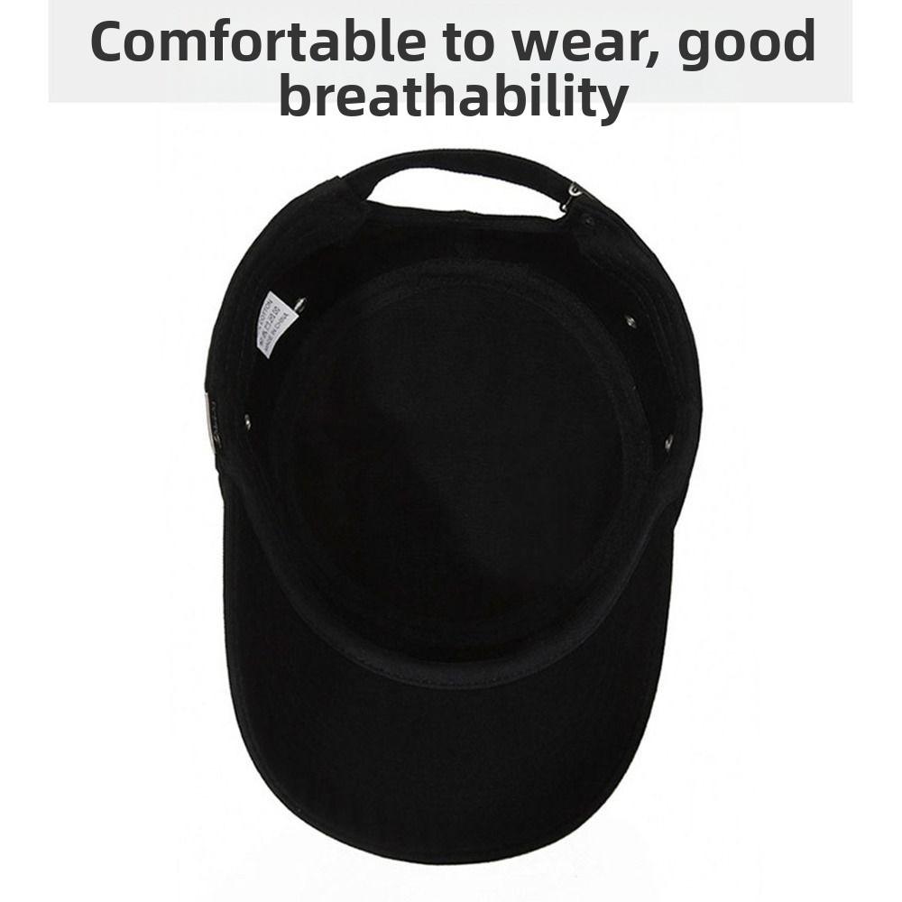 Adjustable Cadet Hat Cotton Flat Top Hats Fashion Sun Hat Fishing