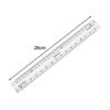 Acrylic Clear Ruler Accurate Educational 1:24000 Reading Portable Learning Maptool for Utm, Usng,