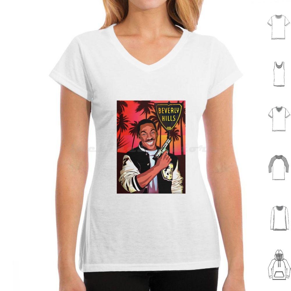 Beverly Hills Cop T Shirt Cotton Men Women DIY Print Beverly Hills Cop Eddie Murphy Comedy 80s 90s Film Movies Coming To
