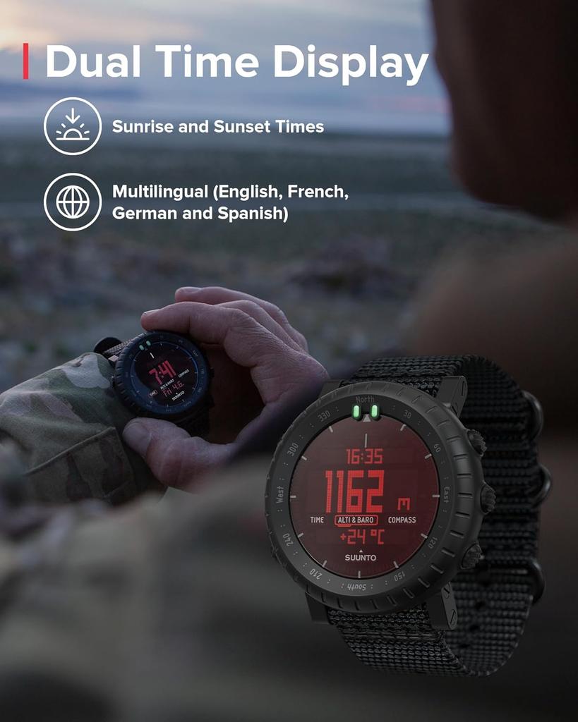 SUUNTO CORE Sports Watch ALPHA Stealth