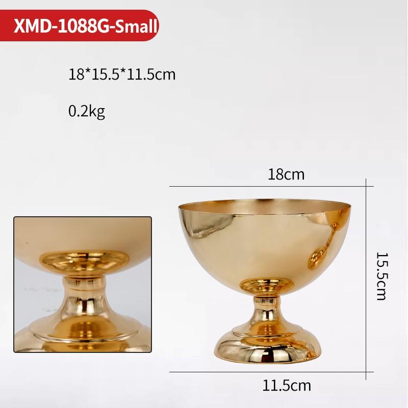 Gold Vases for Centerpieces,Gold Centerpieces for Table  Metal Flower Vases Floral Arrangements for Wedding Reception Home Anniversary Table Decor