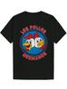 Graphic T-shirt - Cartoon Chicken & LOS POLLOS HERMANOS Design