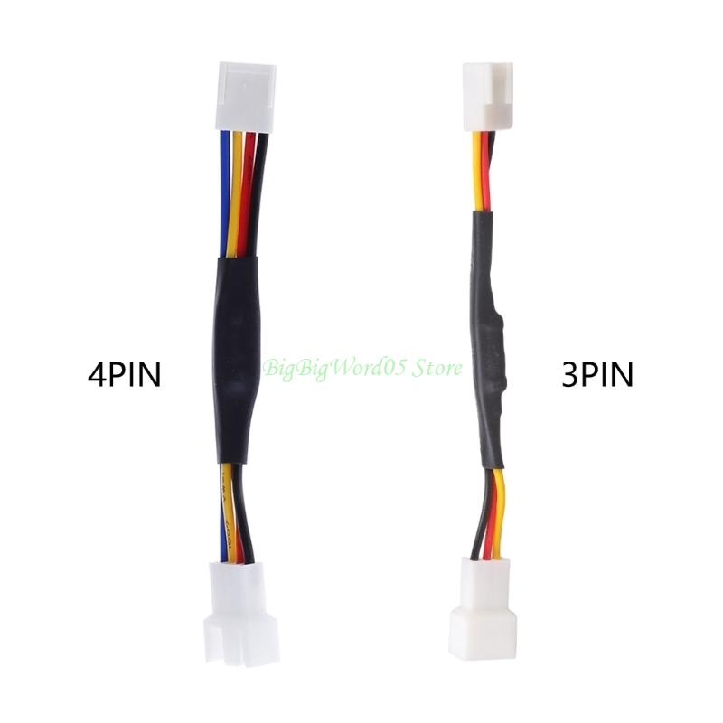 24TE Upgrades PC Case Fan Speed Reduction Quiet Adapters Resistors Cable Quiet Mode Simple Installation for PC Fan