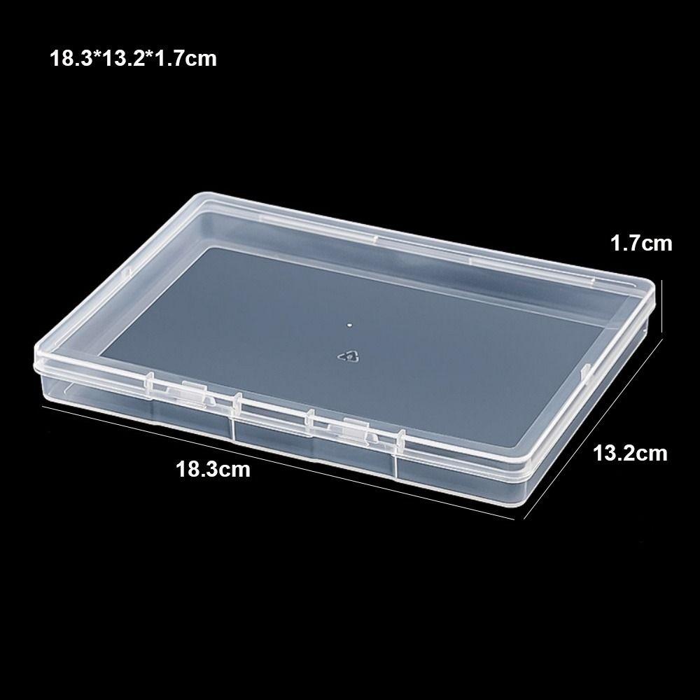 Transparent Jewelry Beads Container Small Items Case Sundries Organizer  Fishing Tools Accessories