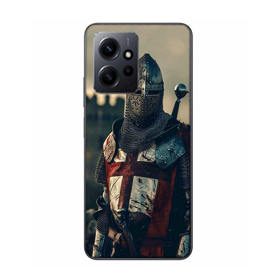 

The Bright Red Crusade Phone Case For Redmi Note 14 15 Pro 5G 13 12 Pro Plus 11 11T 11E 11S 10 Pro 10S 9 9S Cover Cell Clear TPU Redmi Note 14 Pro 5G